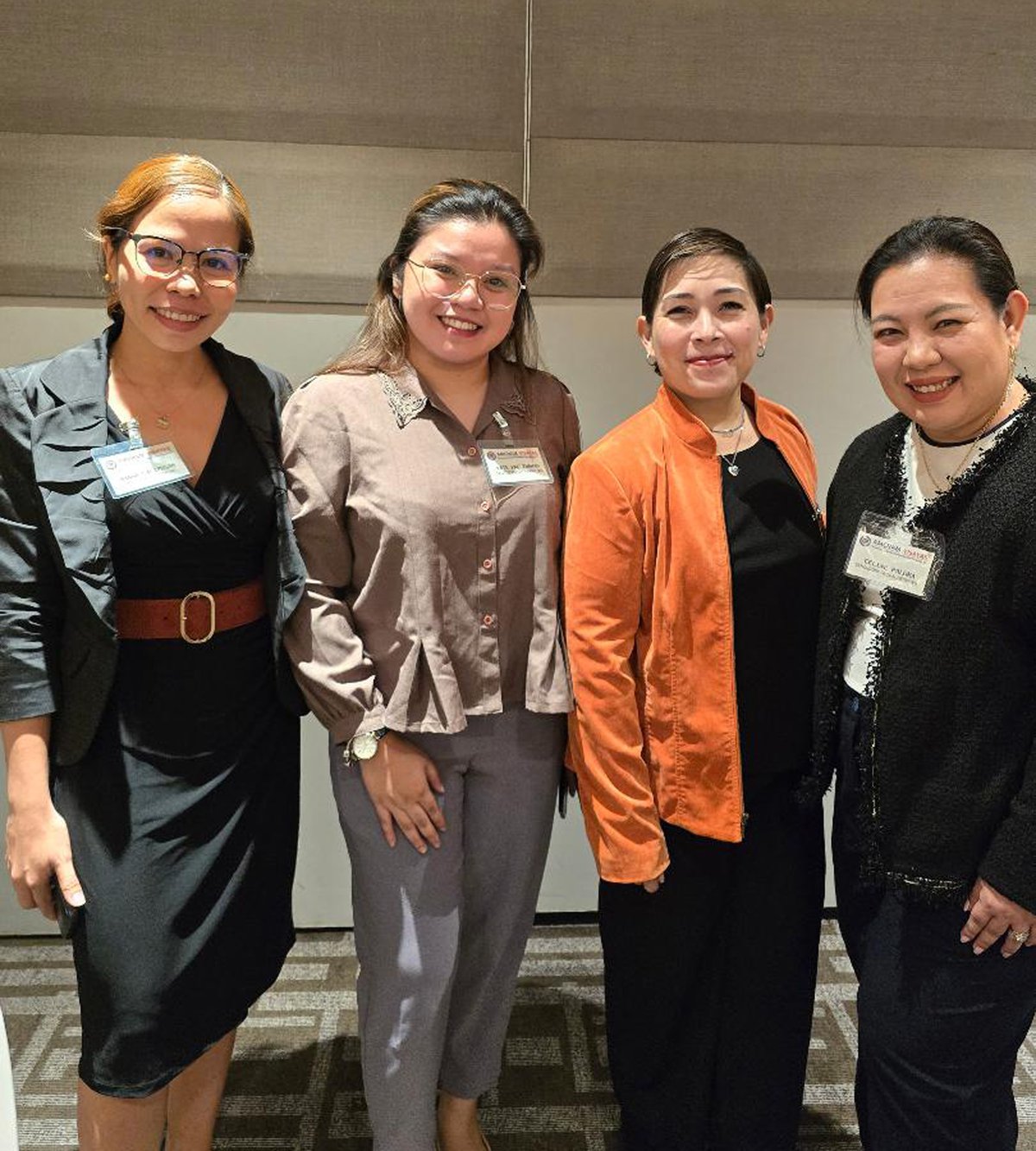 Hannah Calipusan, Alayssa Paglinawan,Sheila Serafica and Celine Gonzales.